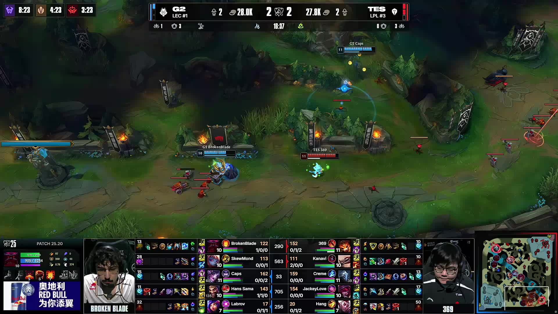 【lpl战报】WE 2-0 RNG：WE完美团战发挥 以下克上成功战胜RNG